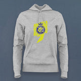 Fan-Made Al Nassr Hoodie for Women| Support Your Team
