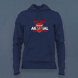 Fan-Made Arsenal Hoodie for Women | Gunners Fan Gear