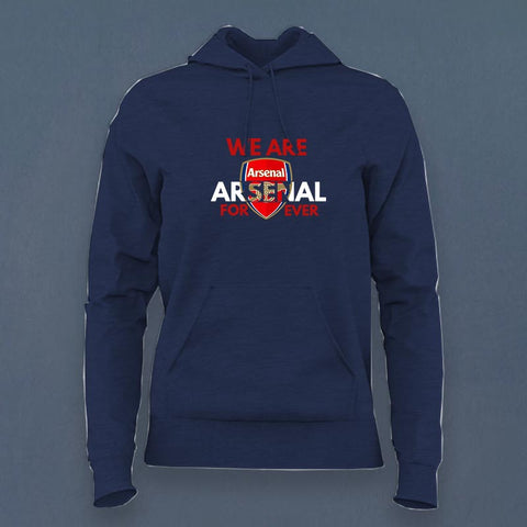 Fan-Made Arsenal Hoodie for Women | Gunners Fan Gear