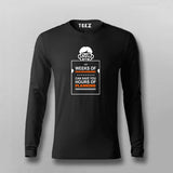 Weeks of Programming - funny for Software engineers T-shirt For Men