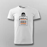 Weeks of Programming - funny for Software engineers T-shirt For Men