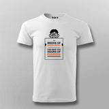 Weeks of Programming - funny for Software engineers T-shirt For Men