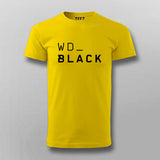 Western Digital Wd black T-shirt For Men