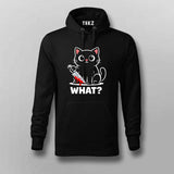 What Cat Dark Humor T-shirt For Men