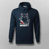 What Cat Dark Humor T-shirt For Men