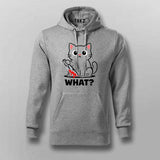What Cat Dark Humor T-shirt For Men