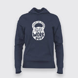 When In Doubt Go Workout Hoodies For Women