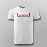No Fear No Hate Faith T-shirt For Men