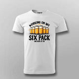 Funny Six Pack Beer T-Shirt for Men – Online India