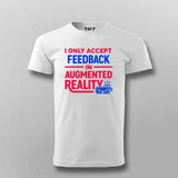 Augmented Reality Feedback T-Shirt For Men – Upgrade Your Comfortzone
