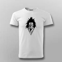 Kenpachi Line Art Anime T-shirt For Men
