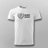 SVNIT Surat Logo T-shirt For Men
