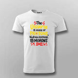 Universe & Protons Science T-Shirt For Men - Geeky & Fun