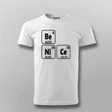 Be Nice - Science T-Shirt for Men - Geeky & Funny Science