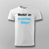 Snowflake, Baby T-Shirt – Cool Nerd Humor for Men