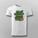 Work from the Edge T-Shirt For Men – Not Your Average Remote Dev