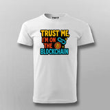 Blockchain Believer T-Shirt For Men – Trust Me, I’m Verified