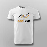 XAU Gold Trading T-shirt For Men