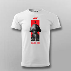 Lewis Hamilton Ferrari F1 T-shirt For Men
