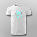 Sip Happens T-Shirt for Men – Funny Tee Online India