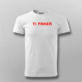 T1 Faker Esports T-shirt For Men