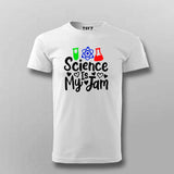 Science Is My Jam T-Shirt For Men - Cool Science Lover