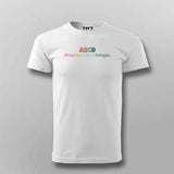 ABCD Coding & Debugging T-shirt For Men | Teez.in