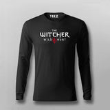 Witcher wild hunt T-shirt For Men