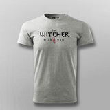 Witcher wild hunt T-shirt For Men