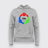 TVS Credit: Chic Finance Cotton Hoodie for Women by Teez