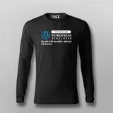 WordPress Funny Coding Quote - Men's Tee for Developers