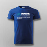 WordPress Funny Coding Quote - Men's Tee for Developers
