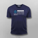 WordPress Funny Coding Quote - Men's Tee for Developers