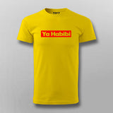 Ya Habibi Chiffon Top Tee - Stylish and Trendy Wear by Teez