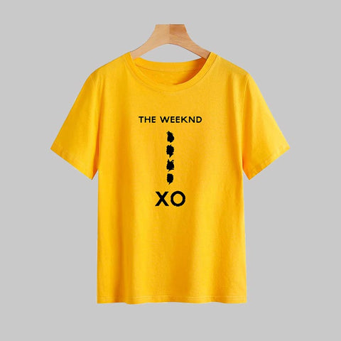 XO Weeknd T-Shirt For Men – Minimalist Vibe for True Weeknd Fans