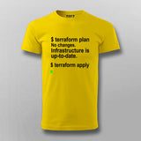 Run Terraform Apply T-Shirt For Men – DevOps Engineer