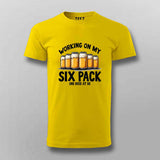 Funny Six Pack Beer T-Shirt for Men – Online India