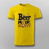 Beer Me Up Scotty T-Shirt for Men – Cool Tee Online India