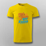 Tere Jaisa Yaar Kahan Friendship T-shirt For Men