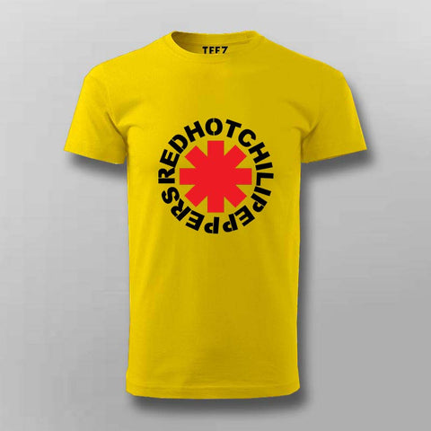Red Hot Chili Peppers T-Shirt for Men – Iconic Asterisk Logo Tee