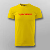 CrowdStrike T-Shirt for Men – Cybersecurity Vibes