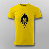 Kenpachi Line Art Anime T-shirt For Men
