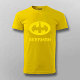 Beerman T-Shirt for Men – Funny Beer Lover Tee Online India
