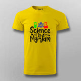 Science Is My Jam T-Shirt For Men - Cool Science Lover