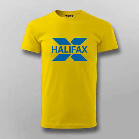 Halifax Logo T-Shirt for Men – Classic Bold Blue Tee