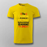 Universe & Protons Science T-Shirt For Men - Geeky & Fun
