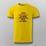 Tech Support T-shirt For Men | Funny IT Quote Tee