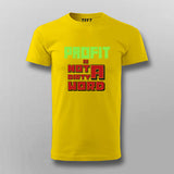Profit Is Not a Dirty Word T-Shirt for Men – Hustle Mindset Tee
