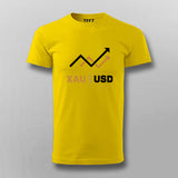 XAU Gold Trading T-shirt For Men