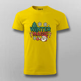 Winter Magic Christmas T-shirt For Men